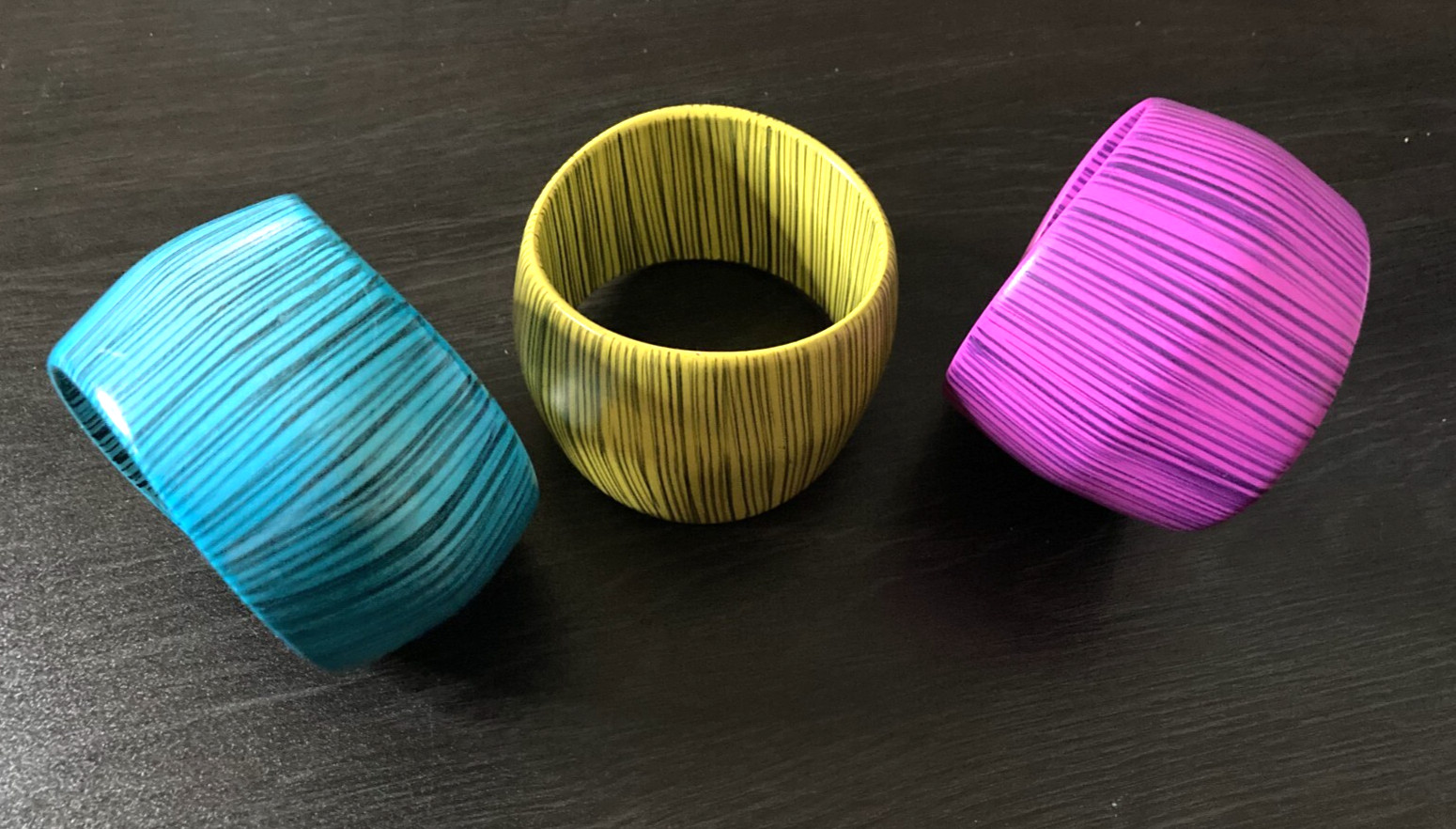 Yellow Bangle Bracelet - image 11