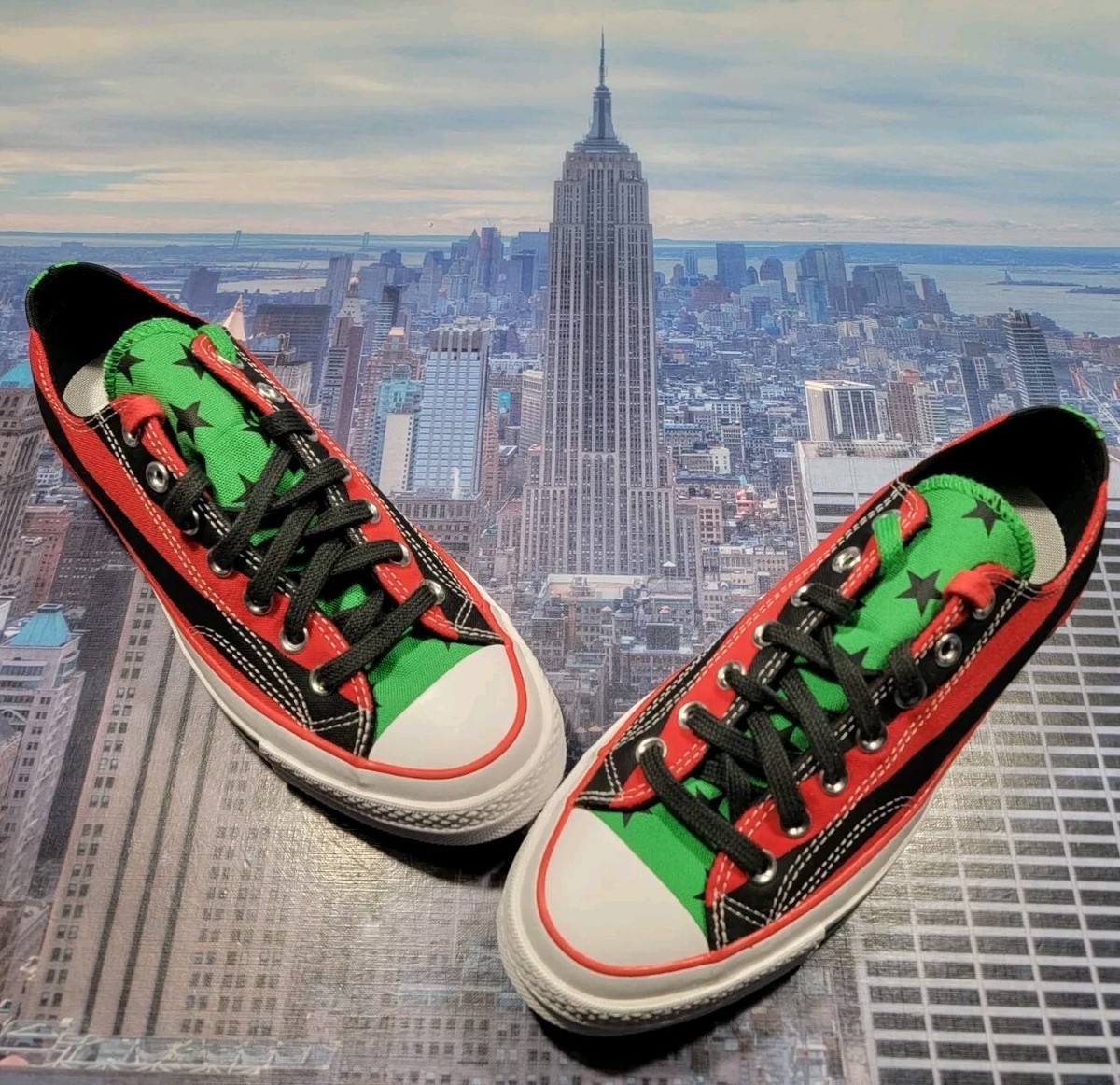 Converse x Denim Tears Chuck 70 Ox Low Top Pan African Mens Size