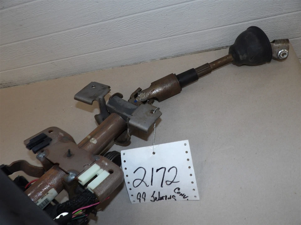 Columna de dirección inclinable piso cambio llave crucero 1996-2000 Sebring convertible gris Foto 2 de 4