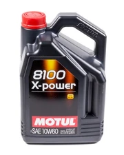 Motul Motor Oil - 8100 X-Power - 10W60 - Synthetic - 5 L - Each