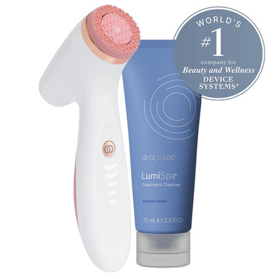 Brand New NU SKIN Nuskin ageLOC LumiSpa iO Kit Rose Gold - Blemish Prone