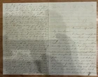 Civil War Letter DIED AT ANDERSONVILLE 1864 Levi Hines, Letter & Cover to Hines