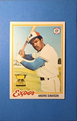 1978 Topps #72 Andre Dawson HOF Rookie Cup Montreal Expos Near MINT