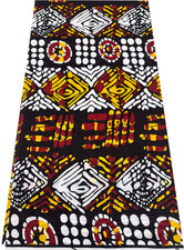 African Wax Print Fabric Sell by 6 yards -100 Cotton- for Men and Women