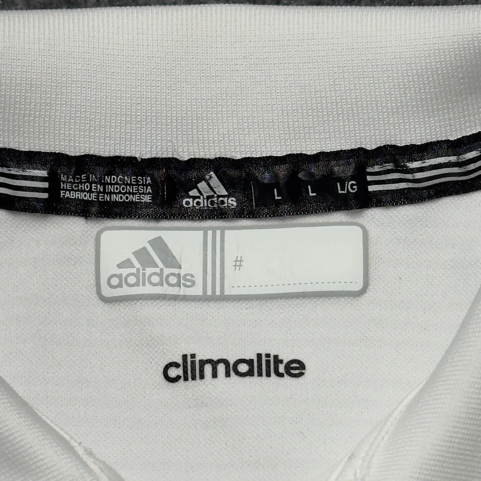 Мужская футболка поло Adidas Arizona State Sun Devils ASU Team белый выпуск большой размер - Изображение 3 из 4