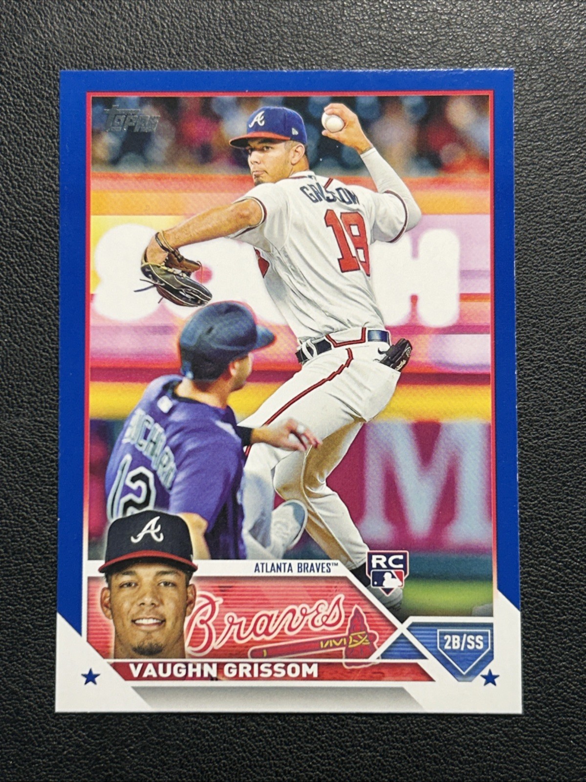 2023 Topps Series 1 VAUGHN GRISSOM RC Royal Blue Parallel #275