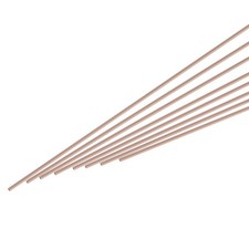MECCANIXITY 12Pcs Copper Brazing Rods, Phosphor Solder, Low 3/32"x10",