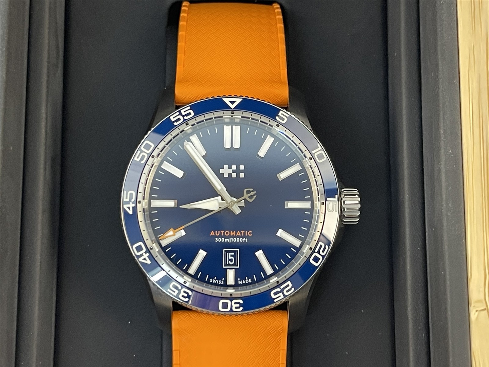 Christopher Ward C60 Trident Pro 300 42mm Automatic Dive Watch Swiss Made
