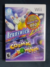 WII BRUNSWICK ZONE COSMIC BOWLING - Factory Sealed!