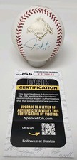 James Shields Signed Rawlings Official 2008 World Series Baseball JSA COA B5