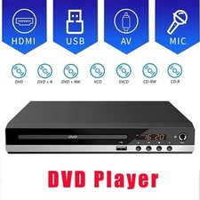 1080p DVD Player All Region Free DVD CD USB Player with HD RCA Output US C7N0