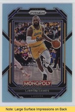 2022-23 Panini Prizm Monopoly Light Blue 166/199 LeBron James #40 READ 0r4