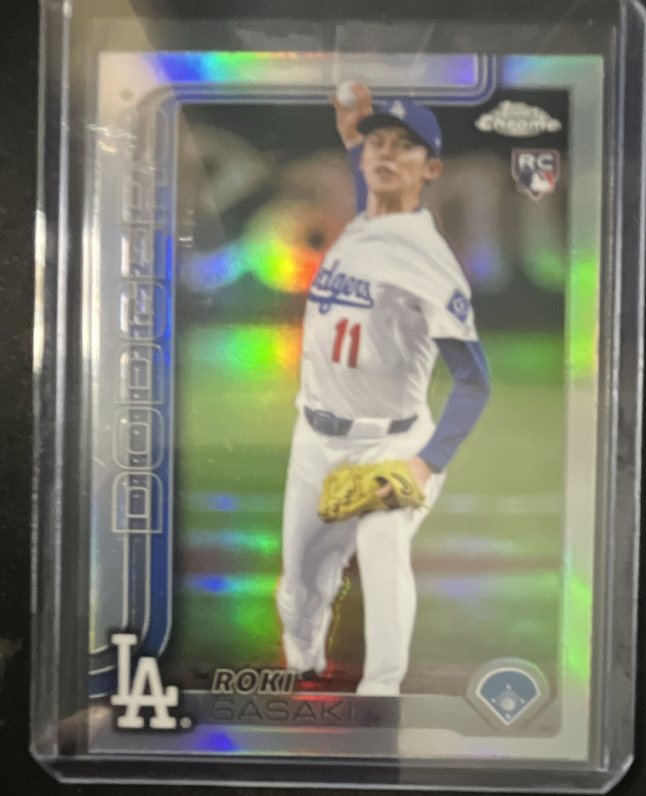 2025 Topps Chrome - Roki Sasaki #217 Refractor (RC)