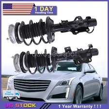 2PCS for Cadillac CTS 2.0L 3.6L 2014-2019 Front Shock Absorber Assys w/Magnetic