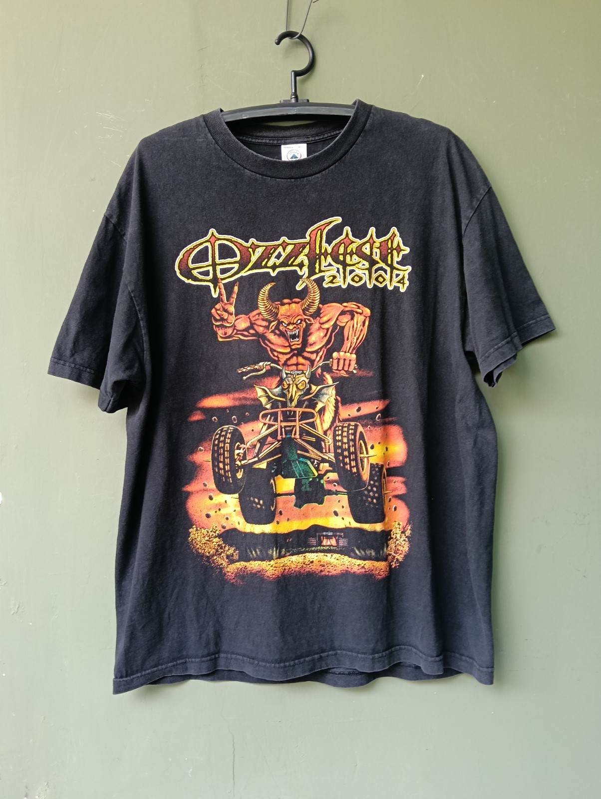 Ozzfest Music Festival T Shirt Rock Bl 2000s vintage concert t-shirt, vintage, size XL, single stitch, B+ condition
