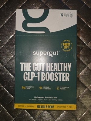 Supergut Gut Health Booster High Fiber Prebiotic Supplement Mix Unflavored - NEW | eBay Supergut Gut Health Booster High Fiber Prebiotic Supplement Mix Unflavored - NEW | eBay