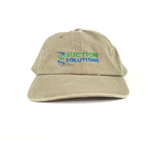 SUCTION SOLUTIONS Baseball Cap Hat Adj. Mens Cotton