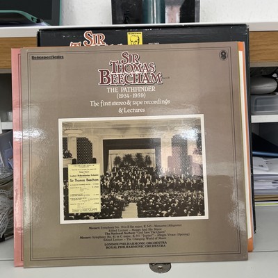 SIR THOMAS BEECHAM 8 LP BOX A MUSICAL BIOGRAPHY B863 | eBay