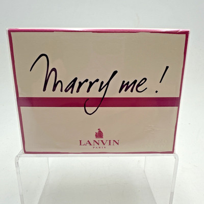 Marry Me by Lanvin 2.5 oz EDP Perfume for Women Brand New In Box Sealed