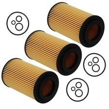 3 pack Oil Filters for Mercedes-Benz C-Class S203 S204 2007-2014 HU718/5X