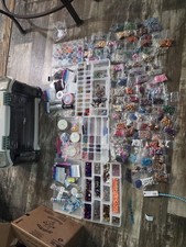 Jewelry Making Supplies Huge Lot Includes Storage Containers Approx 20 lbs