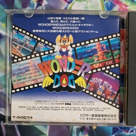 Wonder Dog Sega Mega CD Game NTSC-J Japanese - tested