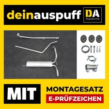 Auspuffanlage für Citroen C1 / Peugeot 107 / Toyota Aygo 1.0 Auspuff B653