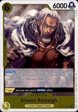 Silvers Rayleigh OP14-108 Rare The Azure Sea's Seven One Piece Near Mint