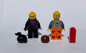 Lego Emmet + Wyldstyle Minifigures Lego Movie 70810 resistance piece lot rare
