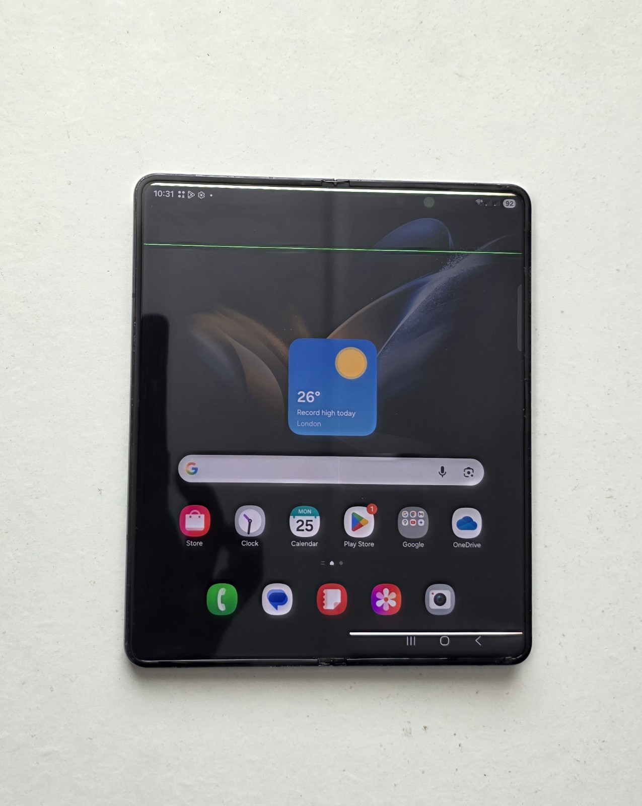 Unlocked Samsung Galaxy Z Fold4 SM-F936B/256GB  Black ( Read the description)