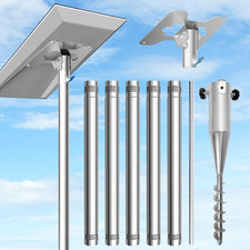 Starlink Performance Gen 3 Pole Mount Kit, with Stainless Steel Performance Gen