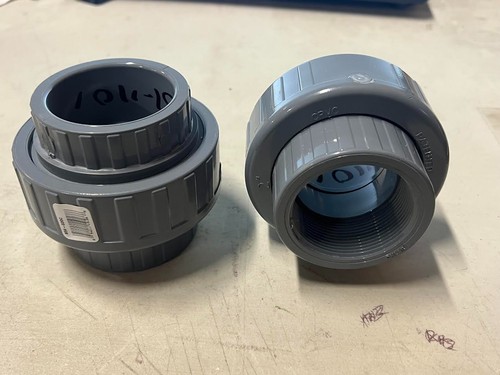 Spears 859-020C 2" CPVC UNION, SOCKET x FNPT FKM new