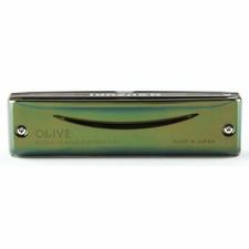 SUZUKI 10 Hole Harmonica OLIVE C 20 F Key