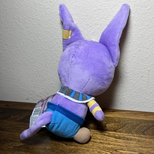 Toei Animation Dragon Ball Z Super Series 2 Beerus Plush Figure 9”NWT Funimation - Picture 7 of 10