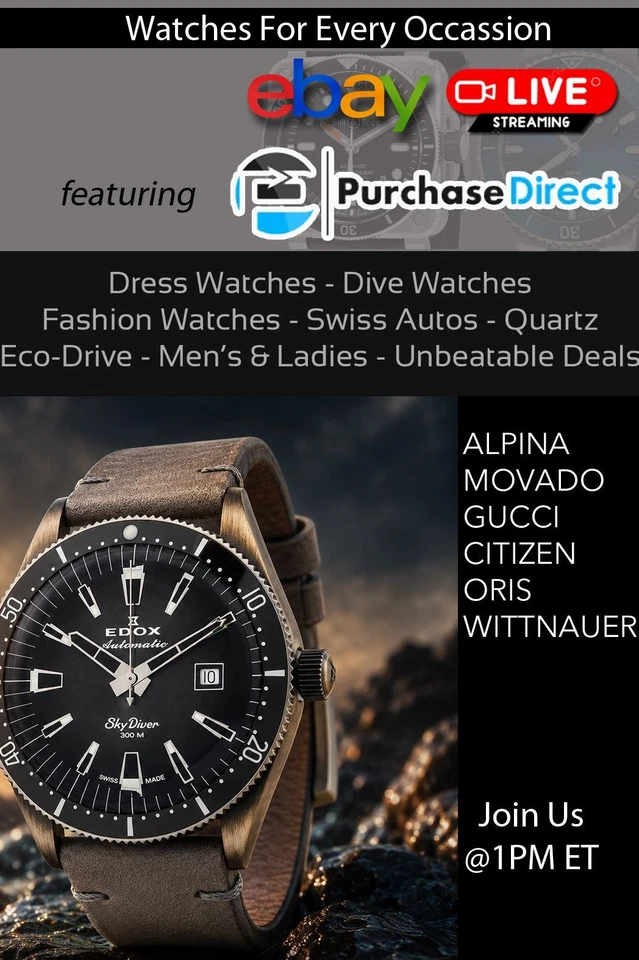 @1pmET Amazing Watch Deals - Fast Shipping - Deals and Surprises (S4E25)