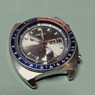 Jan-71 Seiko 6139 6002 Silver Pogue Extremely Rare Chronograph
