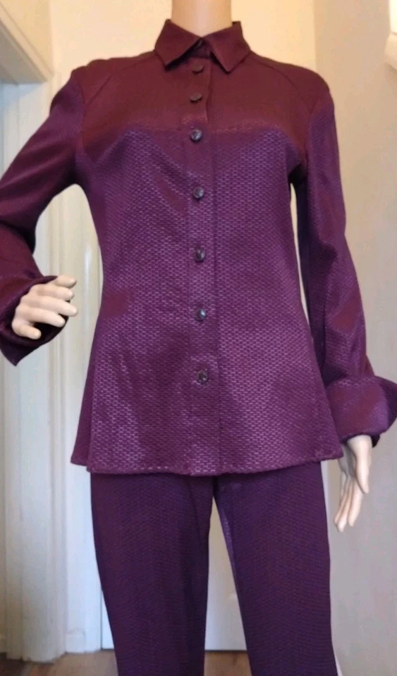 Conjunto Pantalón Christian Lacroix Bazaar Vintage, Talla FR 40 Foto 3 de 4