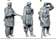 1/35 WW2 German Soldiers Infantry RESIN FIGURE MODEL KIT Unassembled Unpainted
