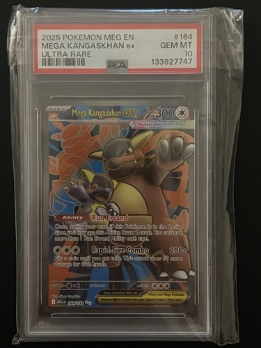 Mega Kangaskhan ex graded PSA 10 for sale on eBay