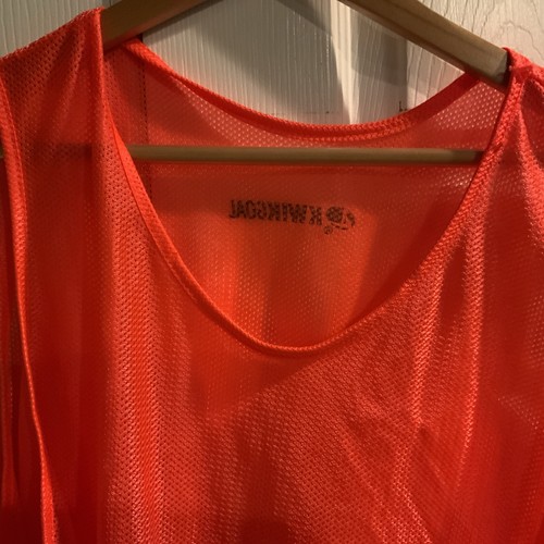 Lotto 3 Gilet Scrimmage Allenamento Calcio Basket Adulto Pinnies F - Foto 3 di 3
