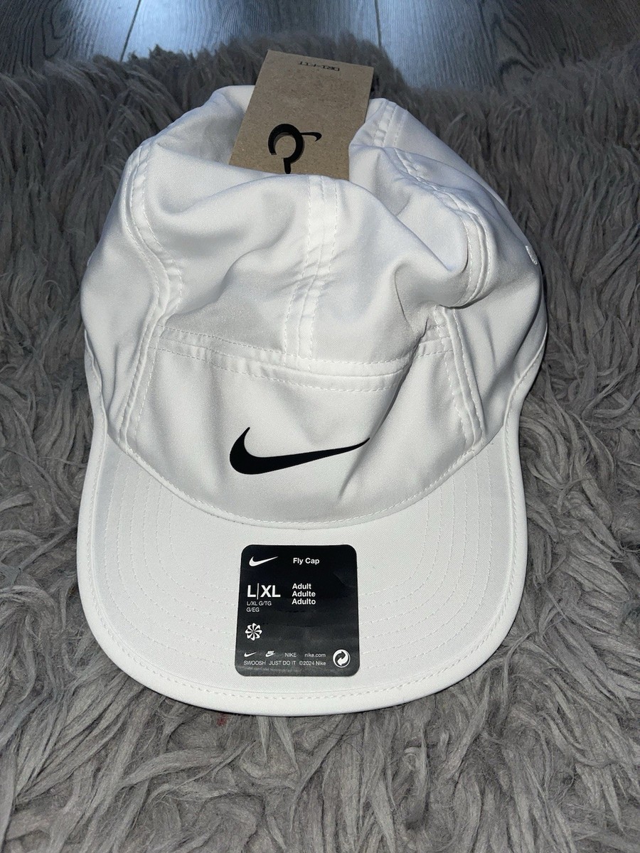 nike white dri fit cap