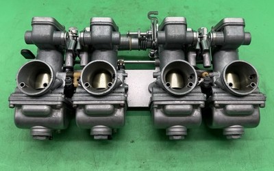 Kawasaki 1972-73 Z1900 Z1 900 Z-1 OEM 28mm Mikuni Early Ribless carbs Rare