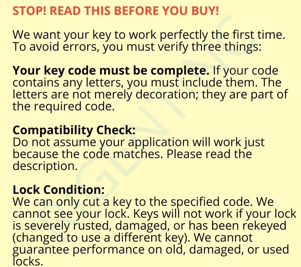Llave de encendido GM Chevy Chevrolet 1936-1966 cortada a código 8751-9000 Foto 4 de 4