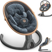 BabyBond Baby Swings for Infants Bluetooth Infant Swing with 5 Speeds 