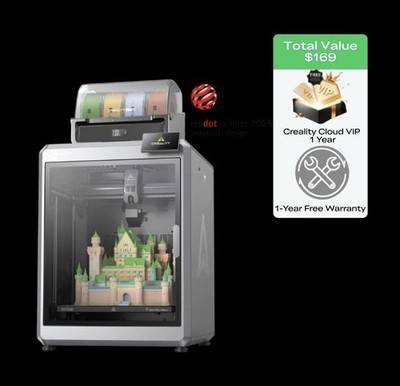 Creality K2 Plus Combo 3D Printer Open Box New Never Used No Original Box