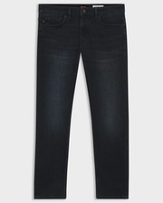 BOSS Orange Delaware Slim-Fit Jeans in Blue-Black Soft-Motion Denim  - Dark Blue