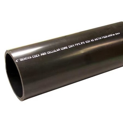 2'' X 10 Ft. Non-Threaded Abs Dwv Pipe Sch 40, 29-210