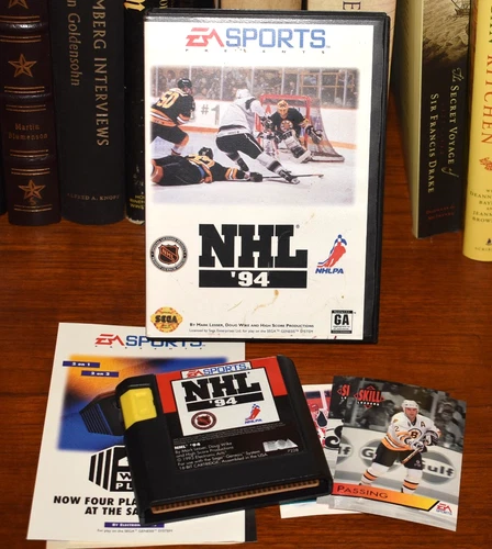 Vintage NHL 94 (Sega Genesis)  with Case