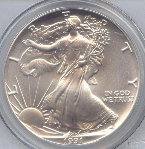 1991 PCGS MS69  WORLD TRADE CENTER GROUND ZERO RECOVERY COIN  9/11/2001 $1 ASE