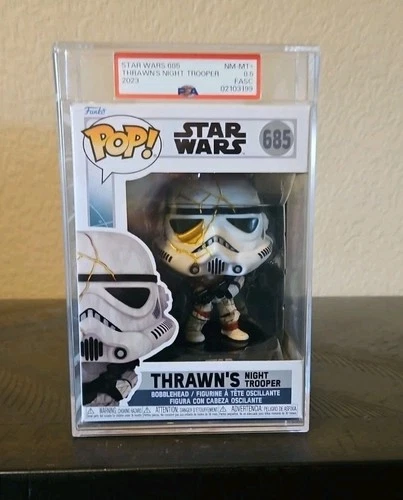 Thrawn's Night Trooper Star Wars Ahsoka 685 Funko Pop! PSA 8.5 NM-MINT+